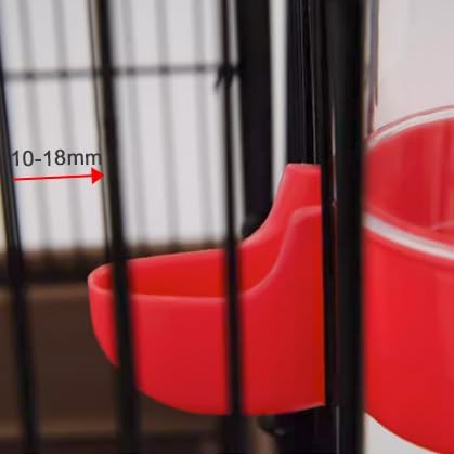 2pcs Automatic Bird Feeders, Bird Water Dispenser for Cage