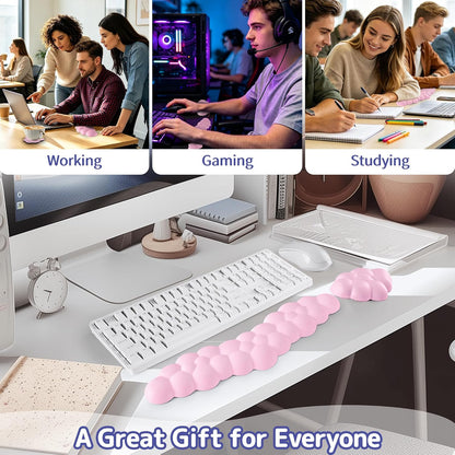 Cloud Wrist Rest for Keyboard and Mouse, Cloud Keyboard Wrist Rest