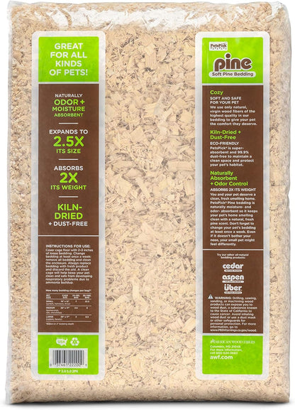 PETSPICK Pine Small Pet Bedding, 141L