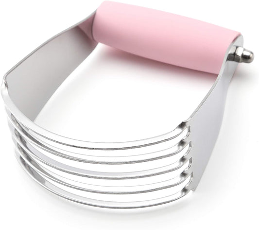 Medium Dough Blender Hand Tool - Pastry Cutter - Pink Lemonade