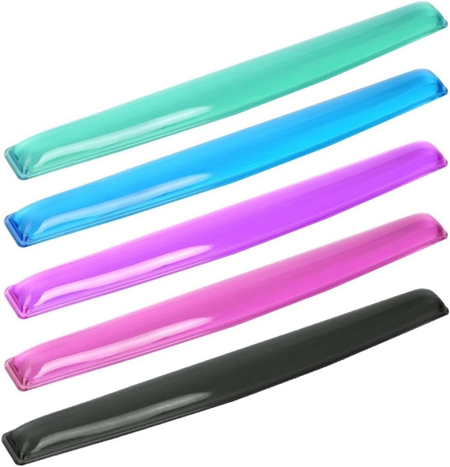 Gel Keyboard Wrist Rest Pad - Gel Keyboard Wrist Rest Pad | Wrist Rest Support for Office Gaming Computer Laptop Ergonomic Comfortable Pain Relief- Pink