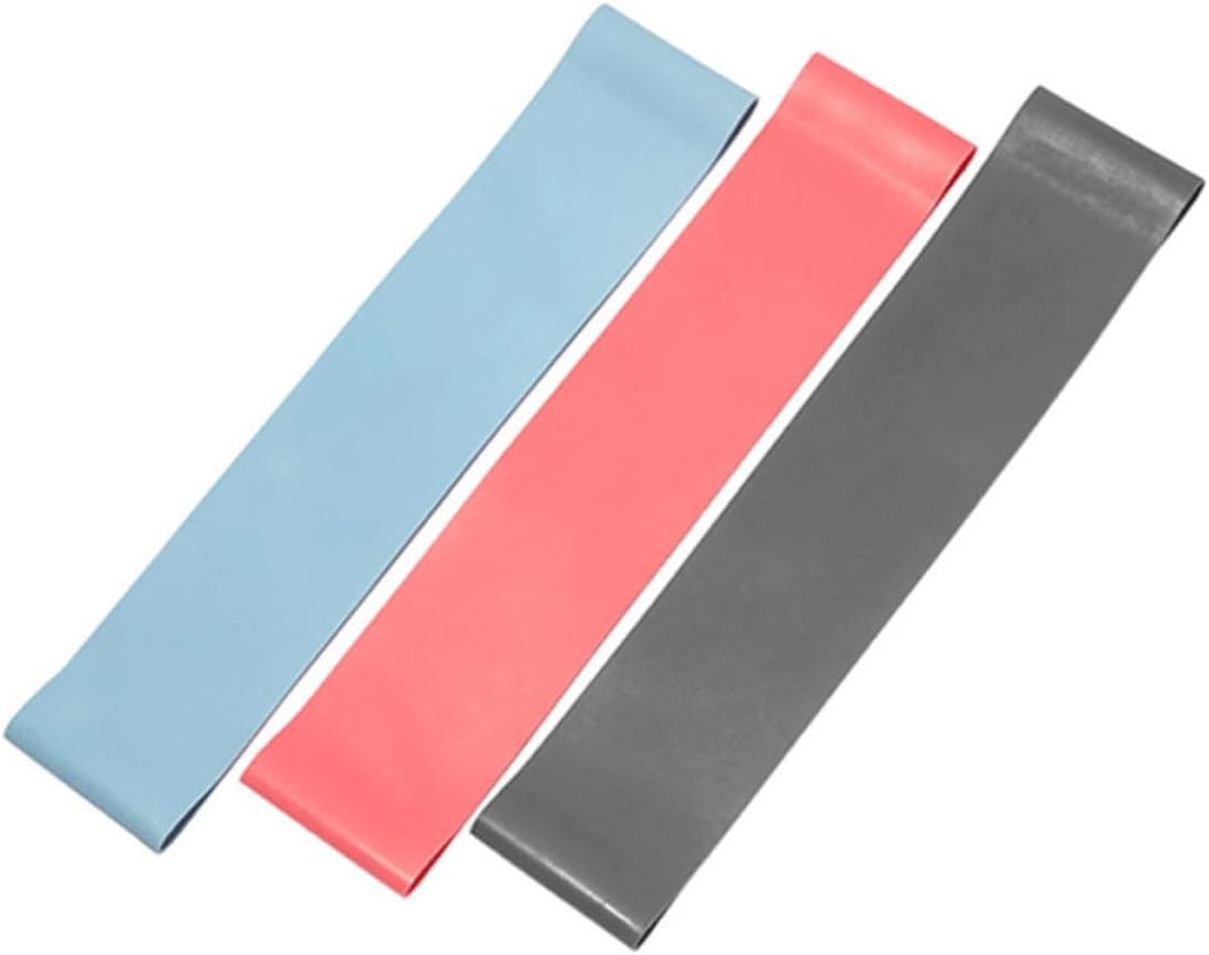 Portable Pink Hip Elastic Resistance Band for Women, Latex Exercise Loop Slight Elasticity, for Squat and Hip Thrusts Fitness Training