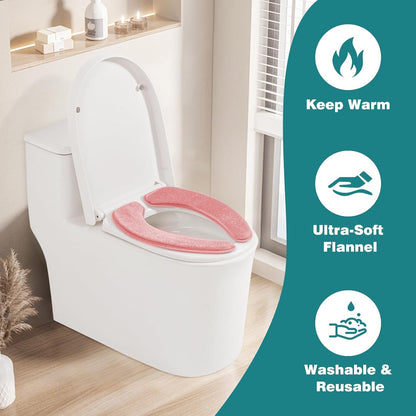 Toilet Seat Cover with Memory Foam, Toilet Seat Cushion for Bathroom