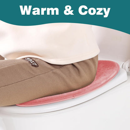 Toilet Seat Cover with Memory Foam, Toilet Seat Cushion for Bathroom