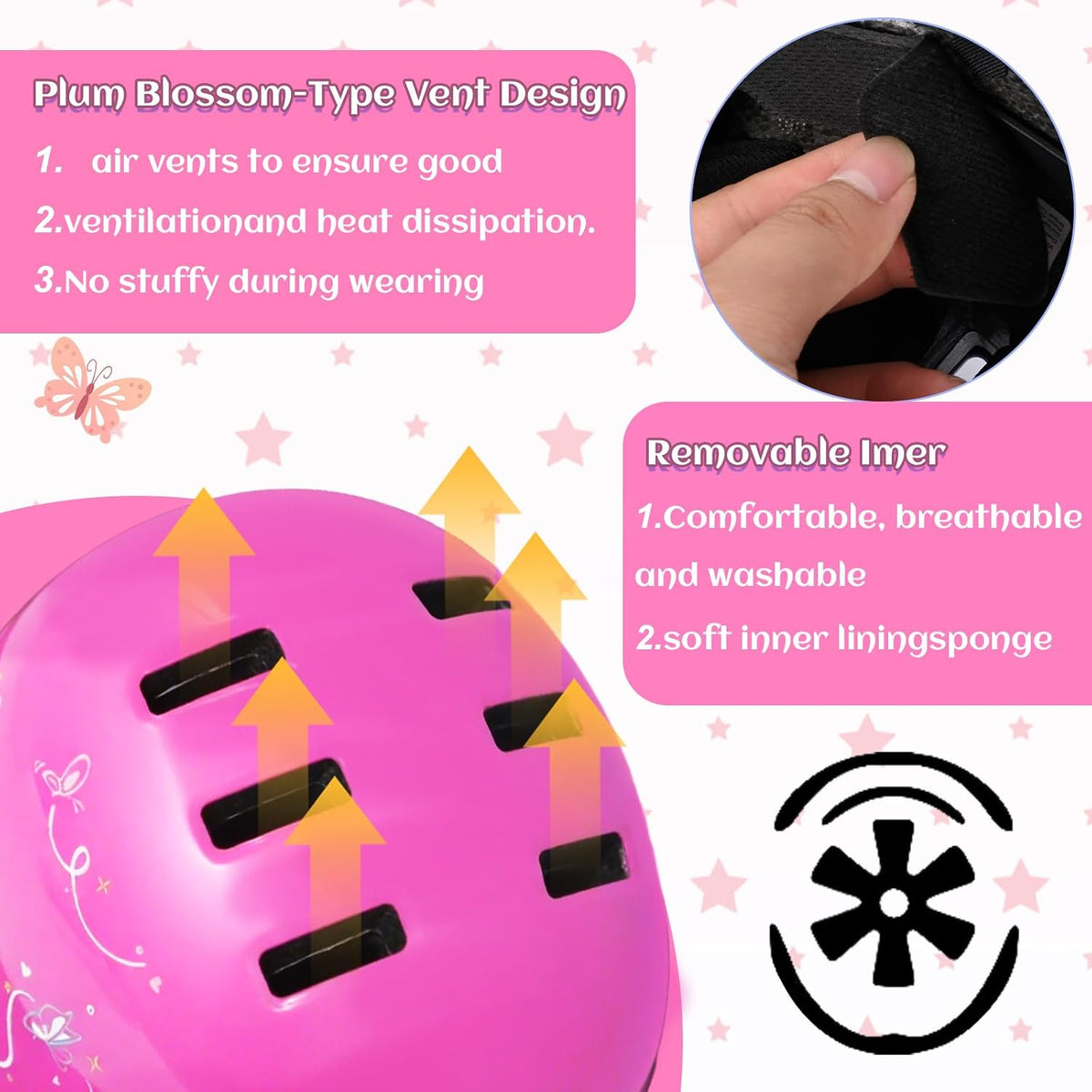 Adjustable Kids Bike Skateboard Helmet for Girls Boys Toddlers