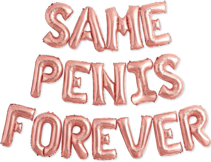 Bachelorette Party Balloons Rose Gold 16" Letters - Bachelorette Party Decorations Set - Hen Party Supplies - Bridal Shower Hen Party Decorations Kit