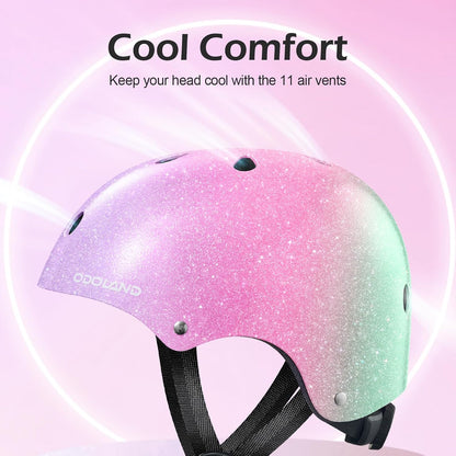 Kids Bike Helmet for Boy Girl Age 3-8 for Cycling, Scooter, Skating
