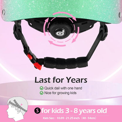Kids Bike Helmet for Boy Girl Age 3-8 for Cycling, Scooter, Skating