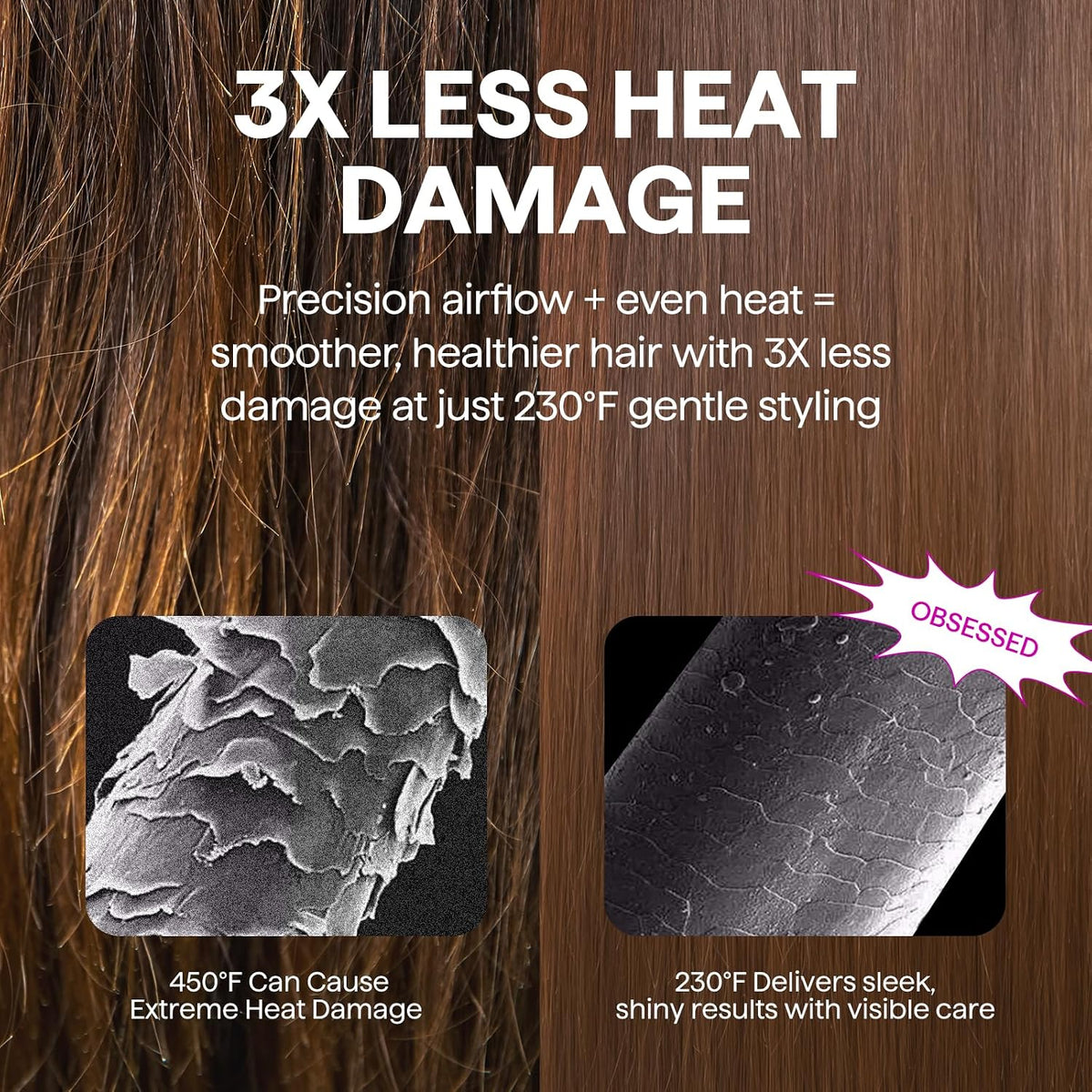 Blow Dryer Brush Set, Wavytalk Air Sculpt 5-in-1 Hot Air Brush Set