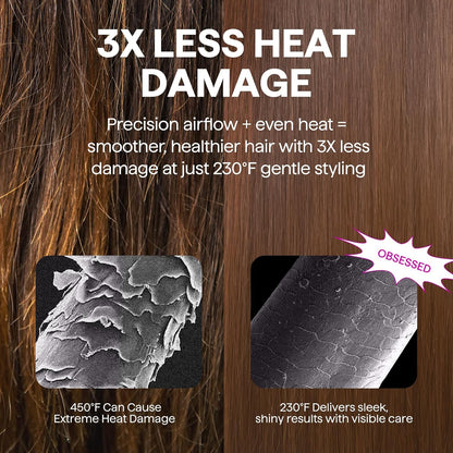 Blow Dryer Brush Set, Wavytalk Air Sculpt 5-in-1 Hot Air Brush Set