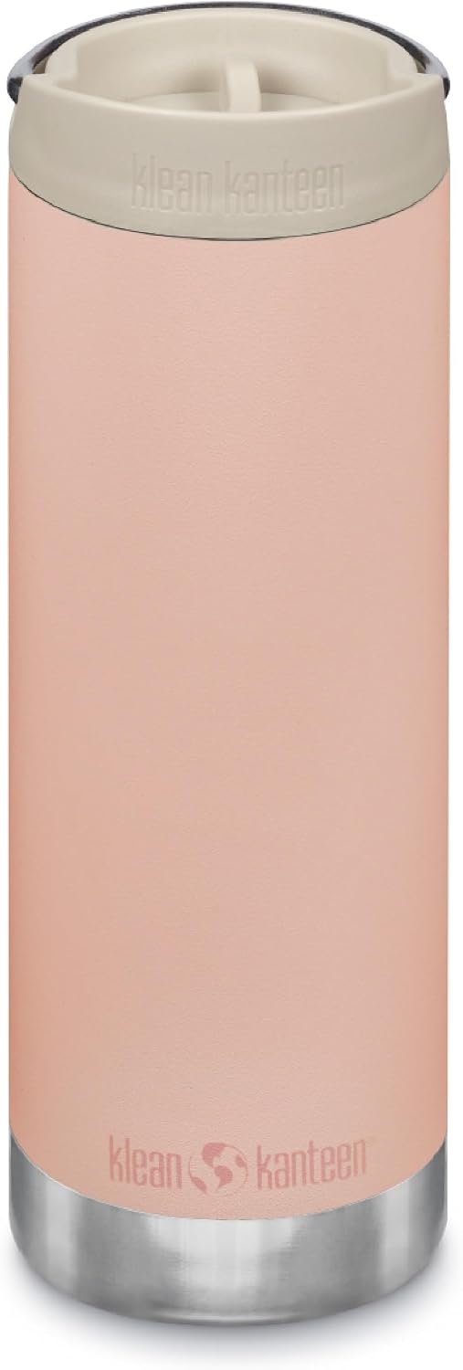 16oz TKWide Insulated Coffee Tumbler with Café Cap - Peach Parfait