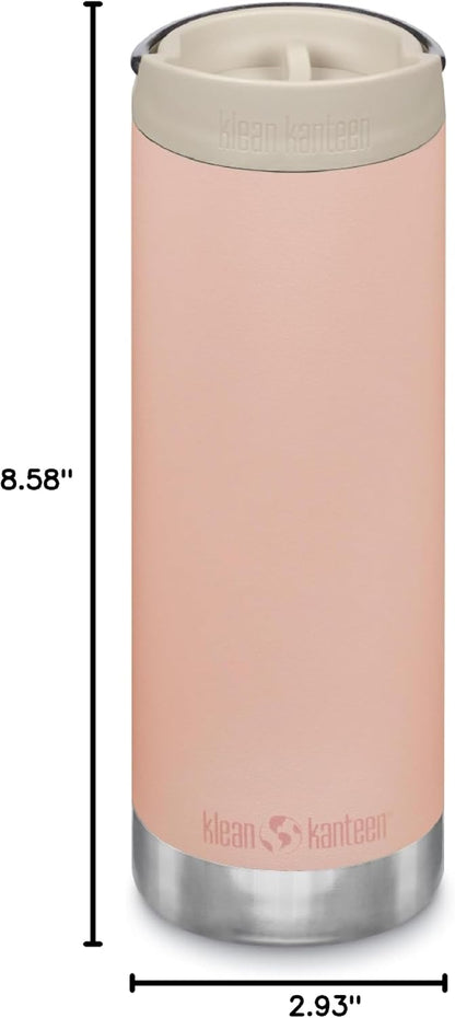 16oz TKWide Insulated Coffee Tumbler with Café Cap - Peach Parfait