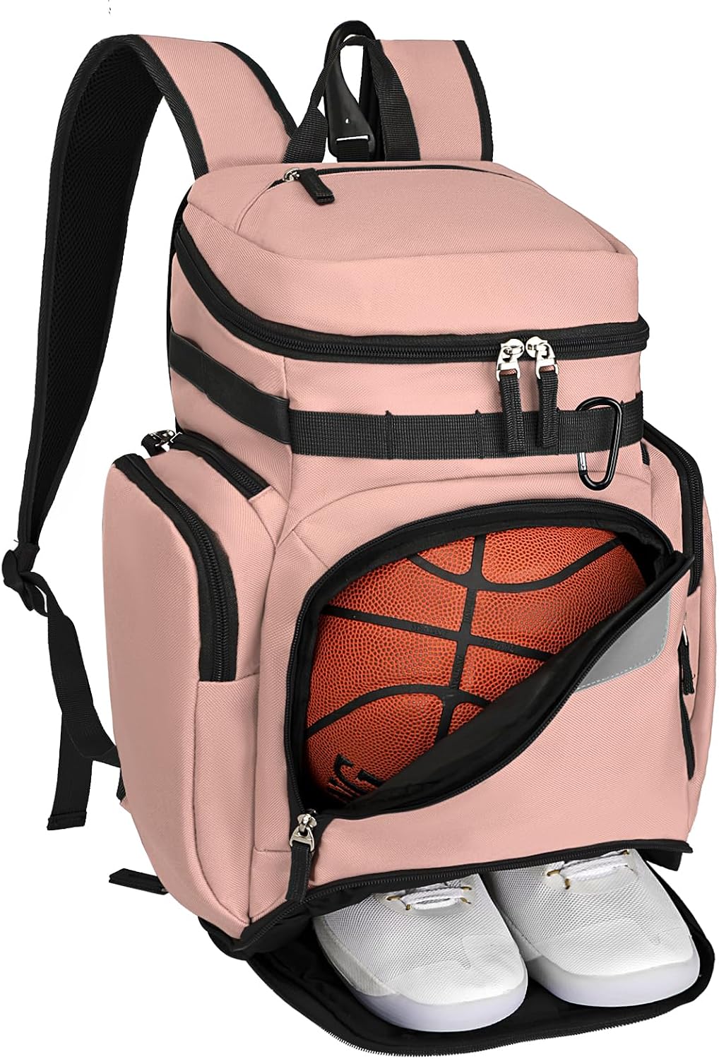Goloni Basketball Backpack,Large Sports Bag with Ball Compartment & Shoe Compartment, Best for Basketball, Soccer