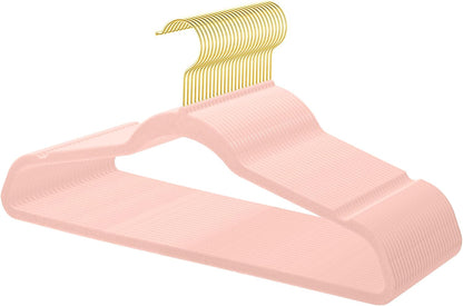 36 Pack Velvet Clothes Hangers with Gold Hooks,Space-Saving
