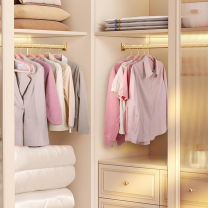 36 Pack Velvet Clothes Hangers with Gold Hooks,Space-Saving
