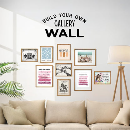Positive Inspirational Quotes Wall Decor - Uplifting Encouragement Gifts for Women, Girls, Teens, Daughter, BFF, Best Friend - Pink Motivational Wall Art Poster for Home Office, Bedroom, Bathroom