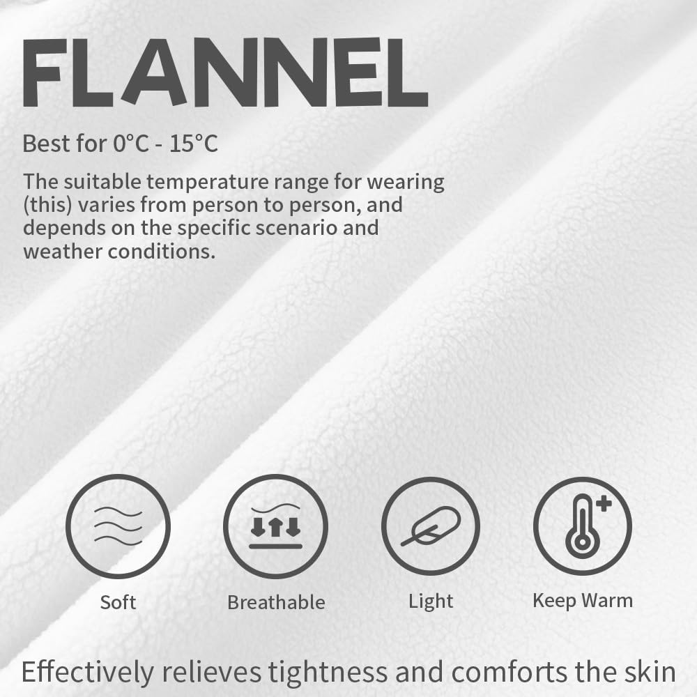Women's Striped and Plaid Flannel Long Robe - Lightweight Cozy Bathrobe for Home, Stylish Artistic womens robe