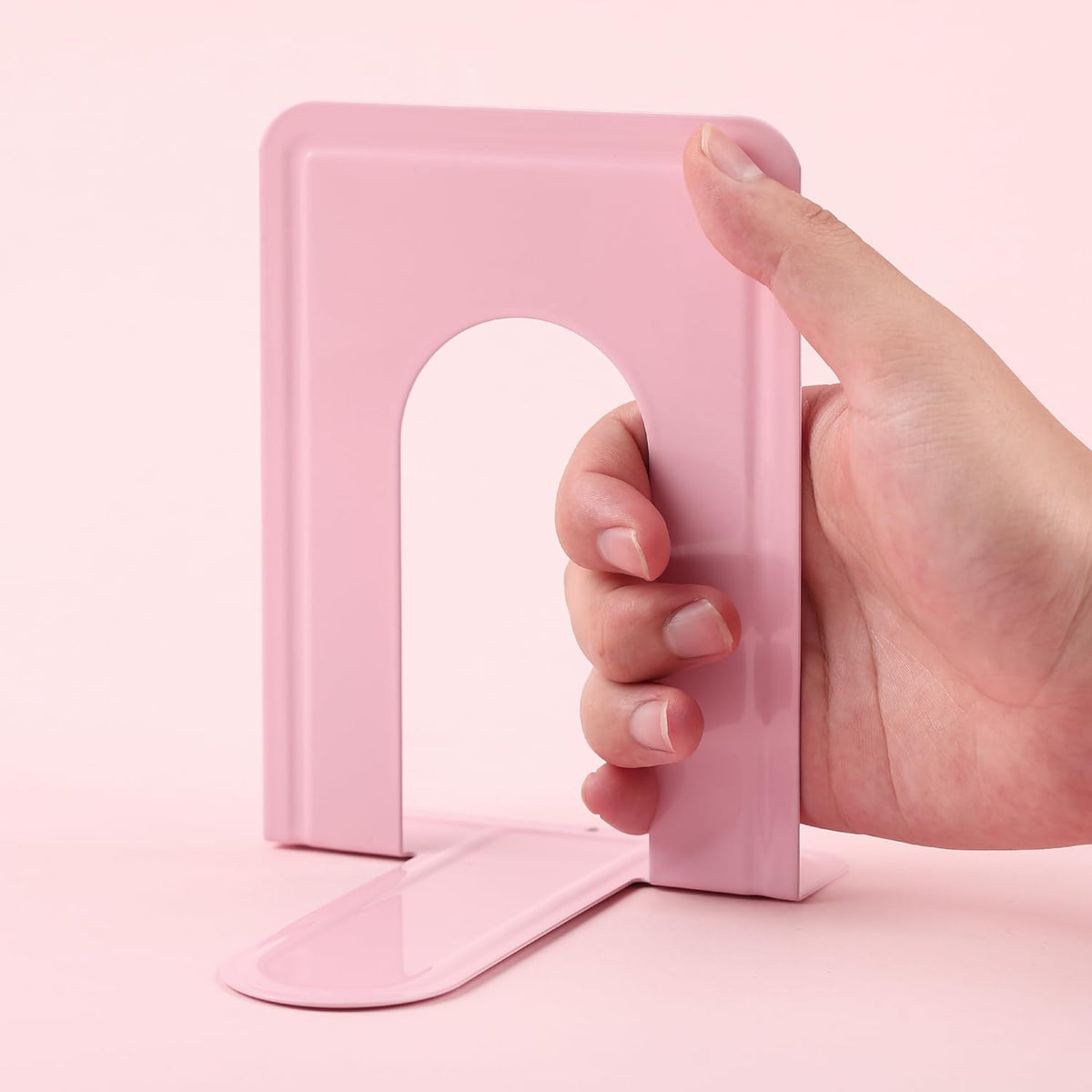 Book Ends, 4 Pack, Light Pink