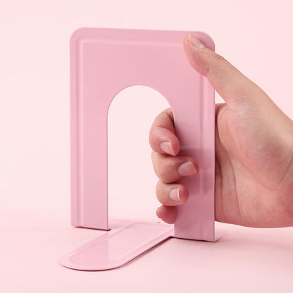 Book Ends, 4 Pack, Light Pink