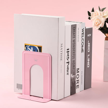 Book Ends, 4 Pack, Light Pink