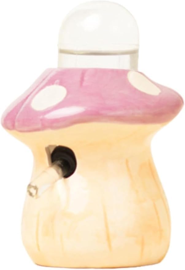 Hamster Water Bottle-No Drip Design for Small Animal Water Dispenser for Syrian Hamsters, Dwarf Hamsters, Mice, Gerbils(Pink)