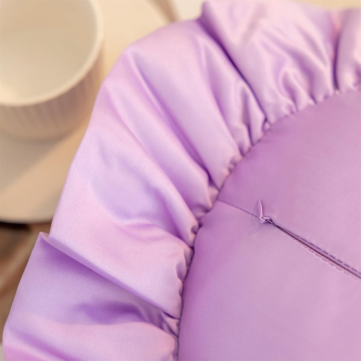 Heart Pillow, Light Pink Ruffles Design Love Throw Pillows Decorative Pillows for Bed Couch Cute Room Decor Heart Shaped Throw Pillow Cushion for Living Room Bedroom Gifts Pillows