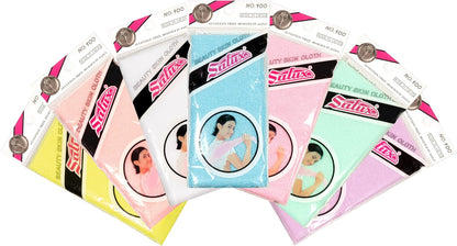 Bath Towel Pink Yellow Peach Blue White Purple Green Count 7 Pack
