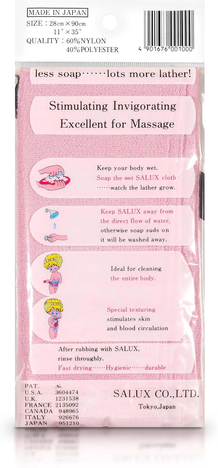Bath Towel Pink Yellow Peach Blue White Purple Green Count 7 Pack