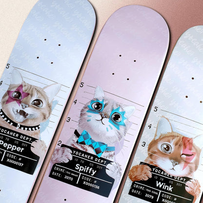 Complete Yocaher Trendy Skateboards w/Skate Board Grip Tape, Pro Aluminum Alloy Truck, ABEC-9 Bearing, 54mm Wheels