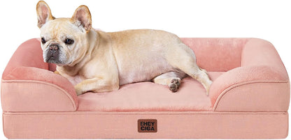 Orthopedic Small Dog Bed, Waterproof Memory Foam Washable Pet Beds