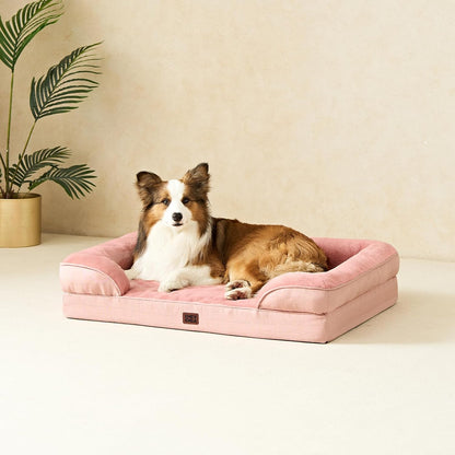Orthopedic Small Dog Bed, Waterproof Memory Foam Washable Pet Beds
