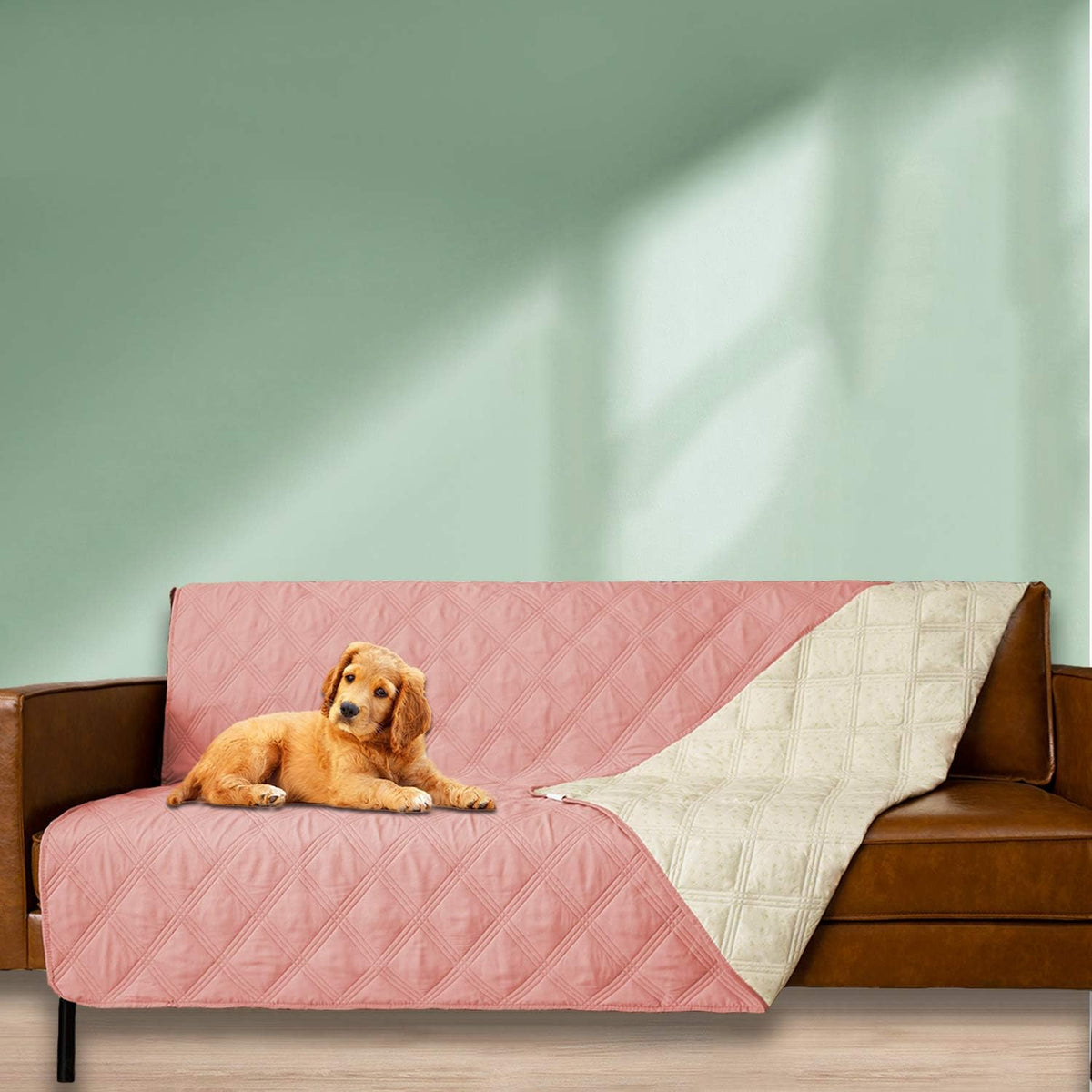 Waterproof Dog Bed Cover Pet Blanket with Anti-Slip Back for Furniture Bed Couch Sofa