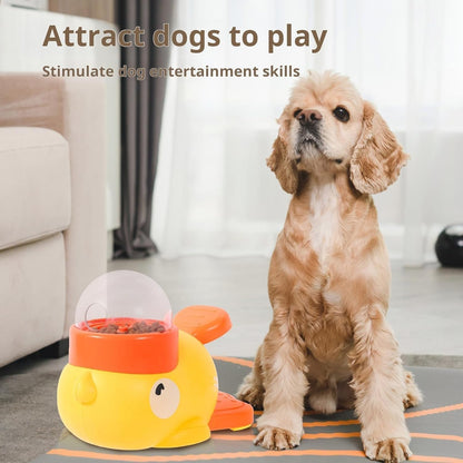 Small Dog Interactive Treat Dispenser Toy, Food Puzzle Slow Feeder | Interactive Slow Feeder Puzzle & Food Dispensing Toy, Mental Stimulation Puppy Chew Toy for Healthy Digestion & IQ Training