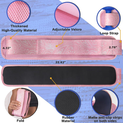 Hip Thrust Belt for Glutes & Squats, Support up to 100 lbs, Home Gym