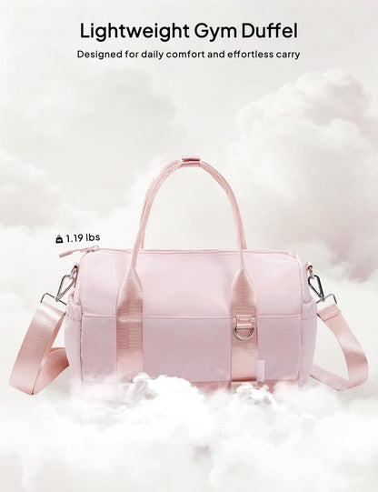 Small Gym Bag for Women Mini Sports Yoga Bag with Yoga Mat Holder