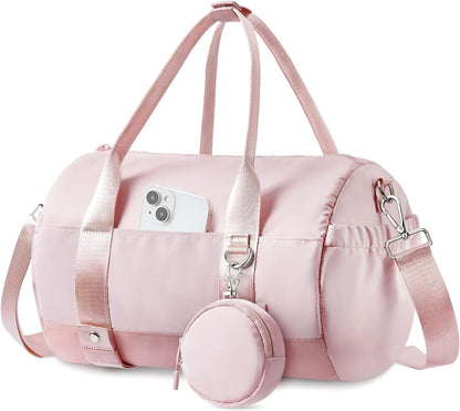 Small Gym Bag for Women Mini Sports Yoga Bag with Yoga Mat Holder