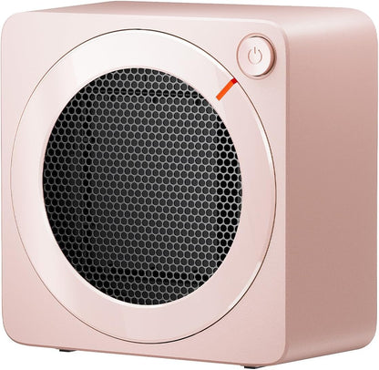 Mini Space Heater, 500W Fast Heating Portable Desk Electric Heater