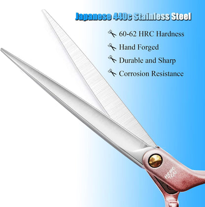 6.5'' Small Pink Straight Dog Grooming Scissors