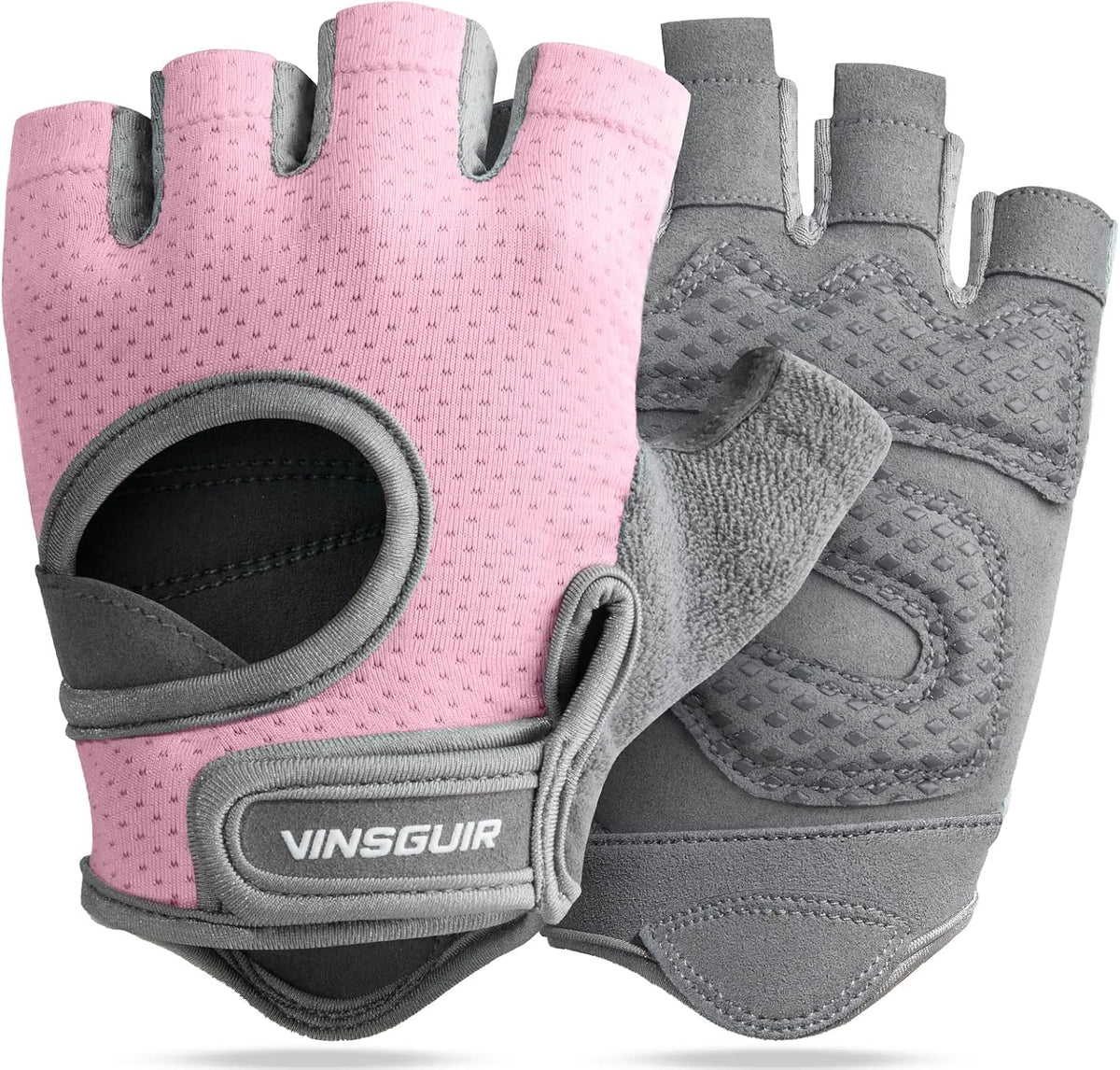 Workout Gloves for Women and Men, Breathable & Padded Gym Gloves
