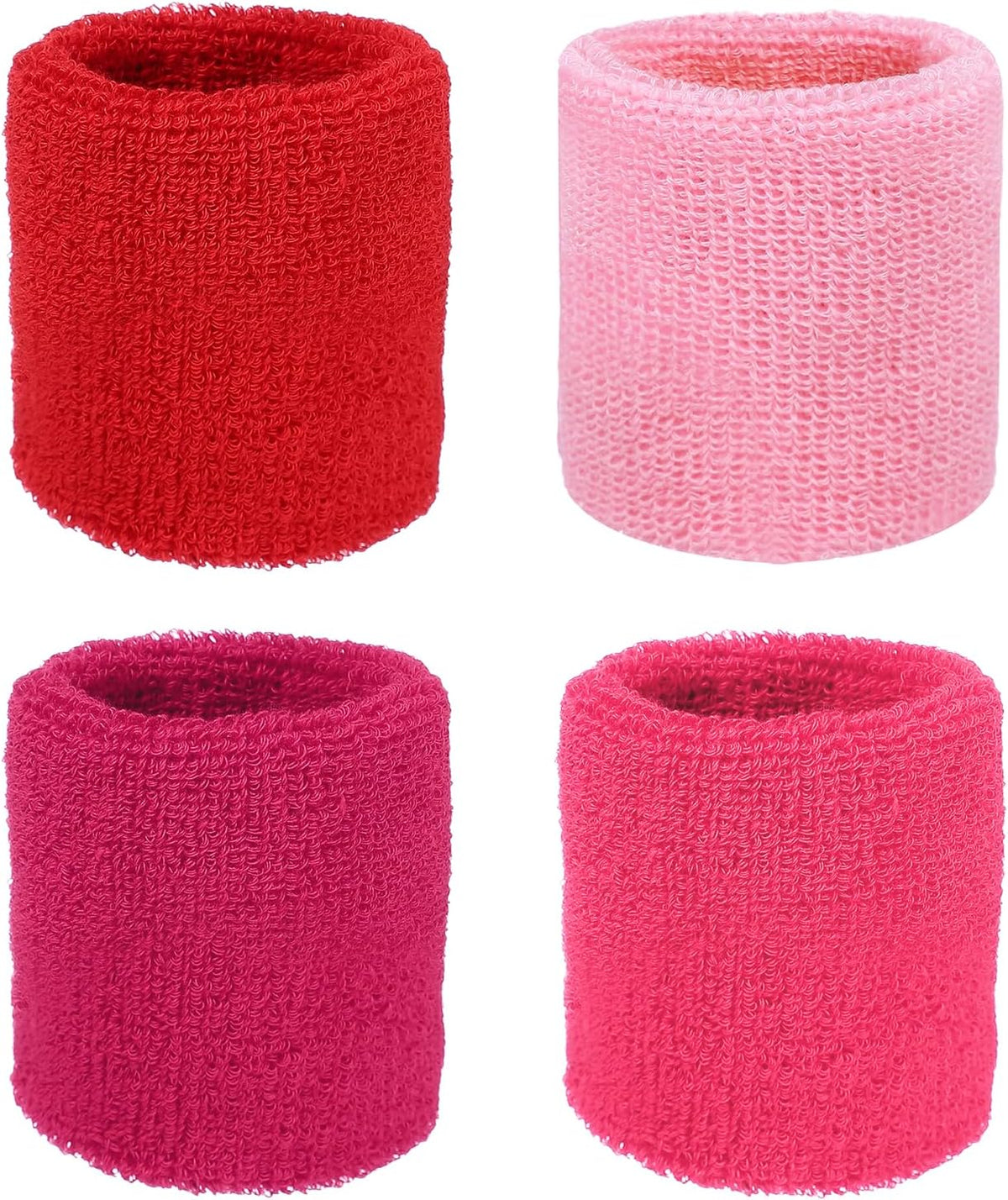 Wristbands Sweatbands, Wrist Bands for Sweat Sports Wristband for Tennis/Basketball/Football/Running/Working Out