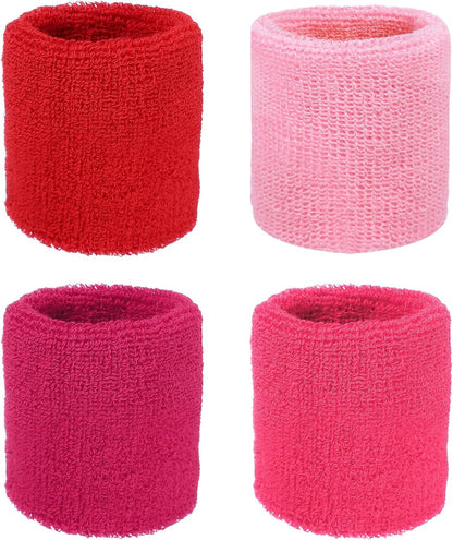 Wristbands Sweatbands, Wrist Bands for Sweat Sports Wristband for Tennis/Basketball/Football/Running/Working Out