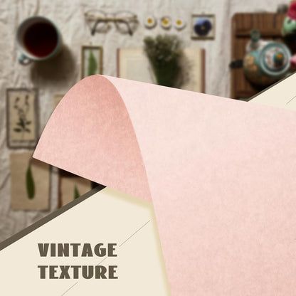 100 Sheets Light Pink Parchment Cardstock 8.5 x 11, 65lb Cardstock