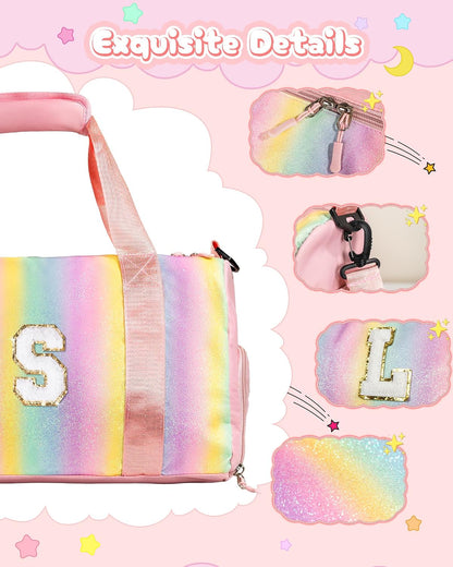 Kids Gift-Birthday Gift for Daughter-Girl Gym Bag Dance Bags Girl