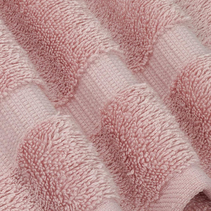 100% Cotton 2-Pack Bath Sheets 35x70, Pink