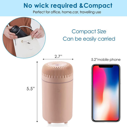 Car Diffuser Humidifier USB Aromatherapy Essential Oil Diffuser