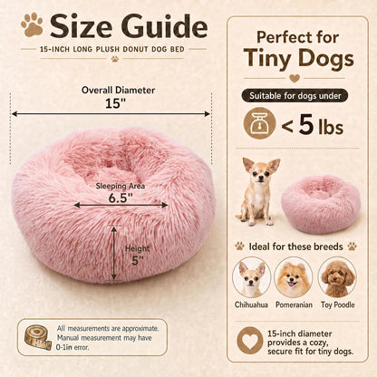 Tiny Dog Bed for Extra Small Dogs for Chihuahua Pomeranian Toy Poodle