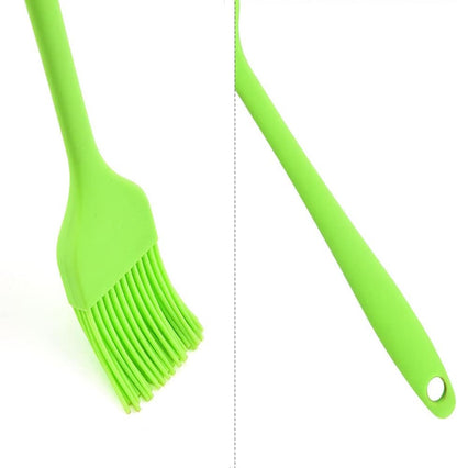 Silicone brush, Oil Brush for BBQ Kitchen Cooking Baking and Grilling (2 PCS,pink)