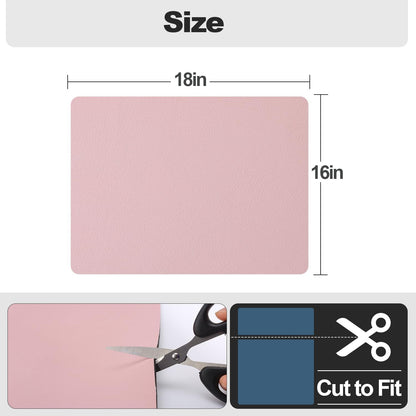 Dish Drying Mat for Kitchen Counter | Coffee Bar Mat for Countertops | Heat Resistant Drainer Mat with Non-slip Rubber Backed | Hide Stain Kitchen Absorbent Draining Mat | Pink 16"x18"