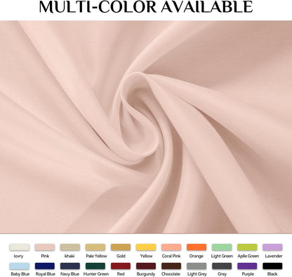 Rectangle Tablecloth, Waterproof Table Cloths Wrinkle Free Fabric Washable Polyester Table Cover for Dining Tables Party Outdoor Camping Parties Buffet - 60 x 84 inch, Pink