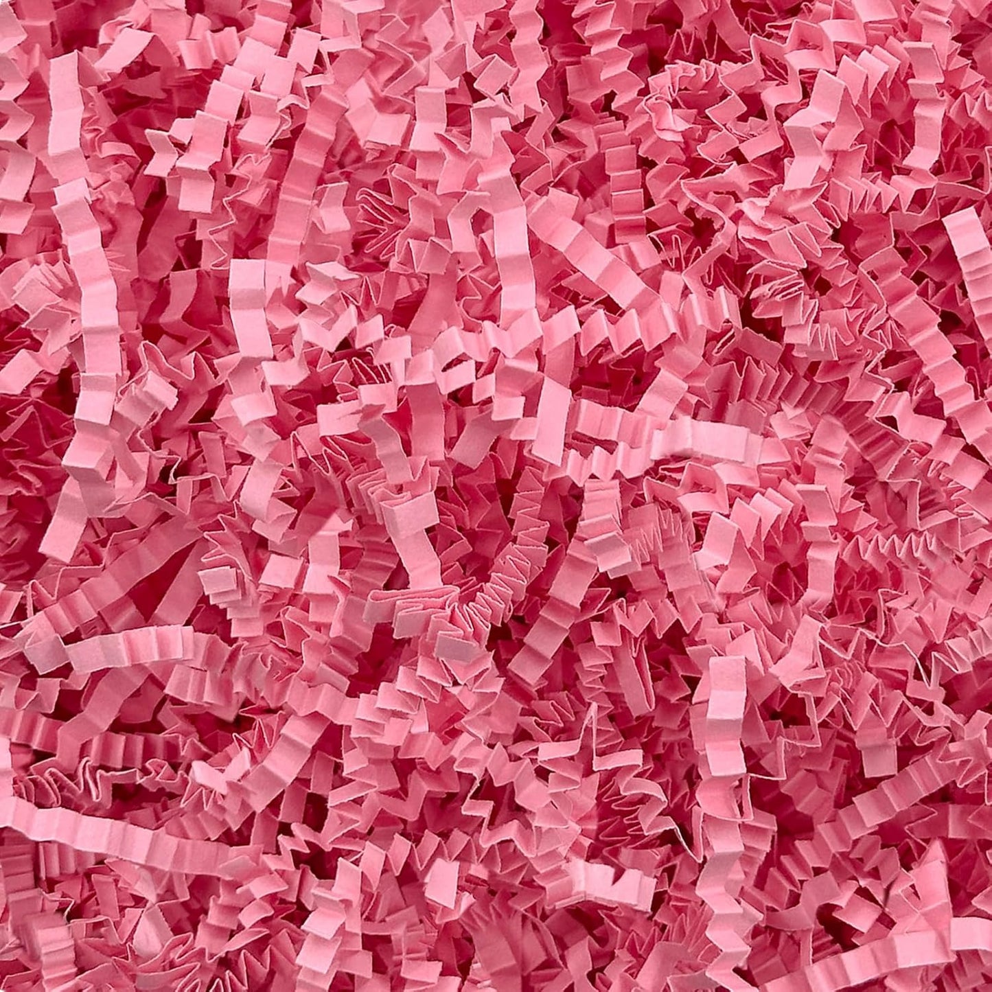 200g(7oz) Crinkle Paper Filler for Gift Baskets Box Paper Shreds Decoration for Mother's Day, Weddings, Christmas(Pink)
